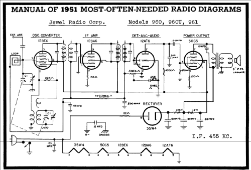 961 ; Jewel Radio Corp.; (ID = 133476) Radio