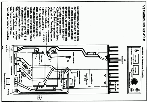 Lab. Power Supply NT415; Josty kit; Malmø, (ID = 2216436) Kit