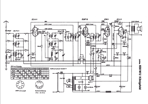 Königsfeld 650WU; Jotha-Radio, El.-App (ID = 855552) Radio