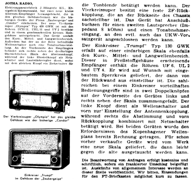 Zaubergeige P 439GW; Jotha-Radio, El.-App (ID = 2650410) Radio