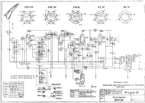 R-Lyra-10 6611W; Jungmann, Alfio; (ID = 310038) Radio