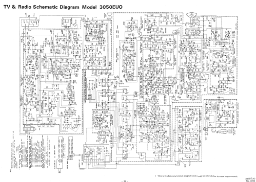 3050 EU; JVC - Victor Company (ID = 3122773) TV Radio