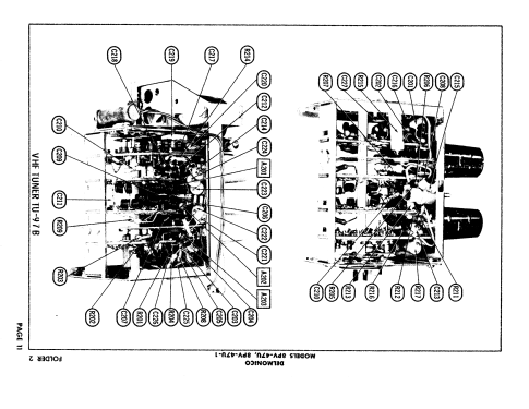 Delmonico Television 8PV-47U; JVC - Victor Company (ID = 2042078) Television