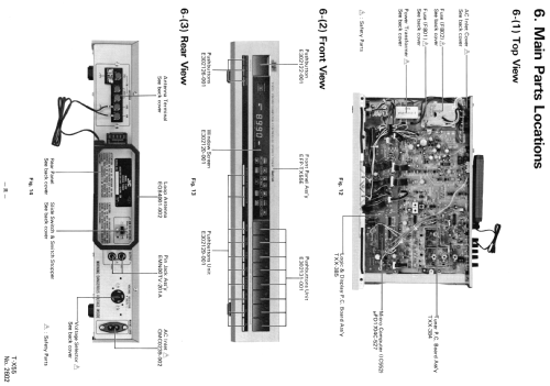 FM/AM Computer Controlled Stereo Tuner T-X55; JVC - Victor Company (ID = 2023818) Radio