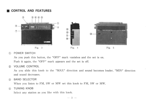 JVC/Nivico FM/SW/MW Portable Radio 8204R; JVC - Victor Company (ID = 2846714) Radio