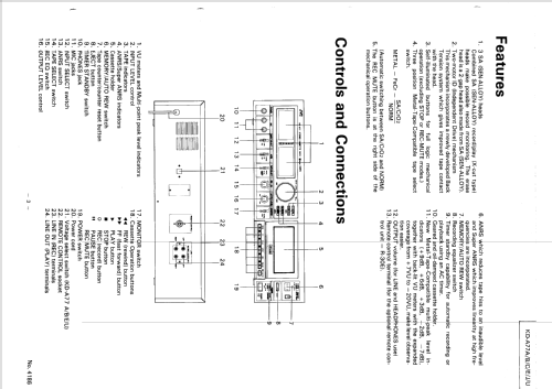 KD-A77; JVC - Victor Company (ID = 2478152) R-Player