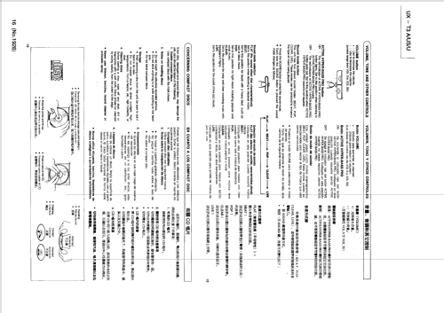 Mono Component System UX-T3 - UX-TR3; JVC - Victor Company (ID = 2480547) Radio