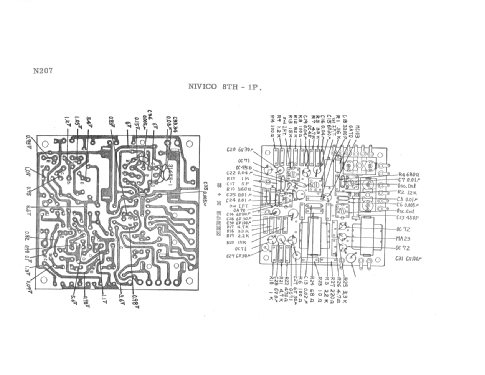 Nivico/Victor 8TH-1P Radio JVC - Victor Company of Japan, Ltd.; Tokyo