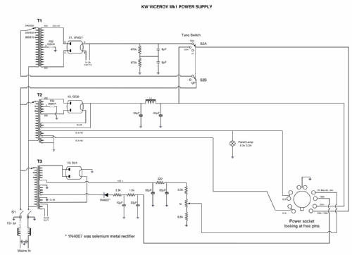 Viceroy SSB Transmitter Mark I ; K.W. Electronics Ltd (ID = 1768625) Amateur-T