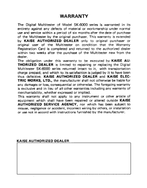 Digital Multitester SK-6440; Kaise Electric Works (ID = 2819267) Equipment