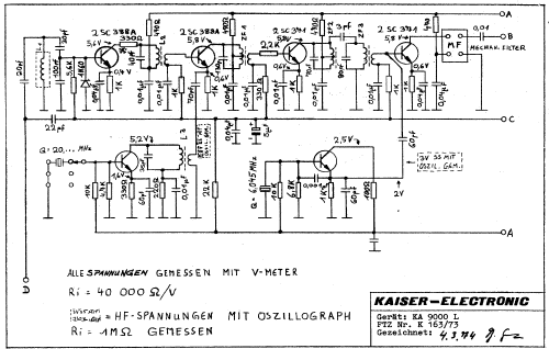 Autofunk KA9000L; Kaiser Electronic (ID = 2082470) Ciudadana