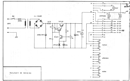 CB-Funkgerät KE9018/40; Kaiser Electronic (ID = 1990407) Commercial TRX