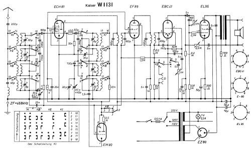 W1131; Kaiser KG, W. bzw. (ID = 1715625) Radio