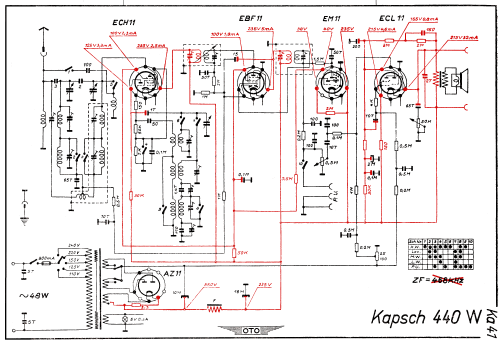 440-W; Kapsch & Söhne KS, (ID = 2953593) Radio