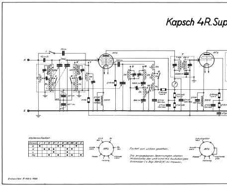 4R Super Lux Wechselstrom ; Kapsch & Söhne KS, (ID = 1986466) Radio