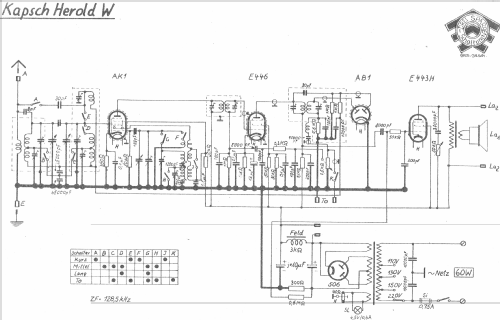 Herold W ; Kapsch & Söhne KS, (ID = 1005415) Radio