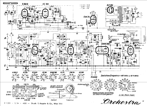 Orchestra Phono - Super; Kapsch & Söhne KS, (ID = 1286235) Radio