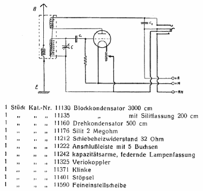 Selektophon 1 Katalog Nr. 10034; Kapsch & Söhne KS, (ID = 210848) Radio