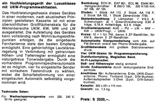 Superior de Luxe II ; Kapsch & Söhne KS, (ID = 1865339) Radio