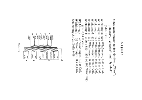 Symbol W ; Kapsch & Söhne KS, (ID = 340794) Radio