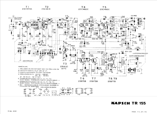 TR155; Kapsch & Söhne KS, (ID = 111275) Radio