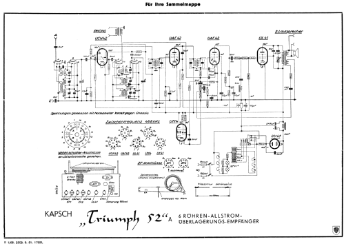 Triumph 52A; Kapsch & Söhne KS, (ID = 609940) Radio