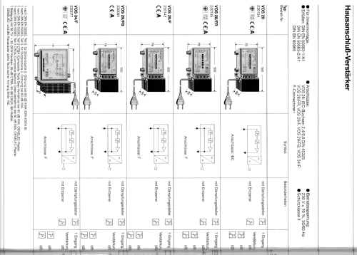 Hausanschluß-Verstärker VOS 29/F BN 230143; Kathrein; Rosenheim (ID = 1754011) HF-Verst.