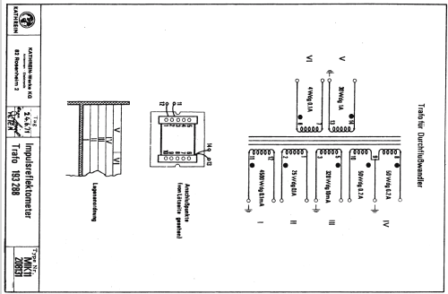 Impulsreflektometer MIK11; Kathrein; Rosenheim (ID = 694356) Equipment