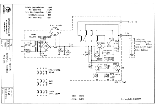 TV-Radio-Meßempfänger MFK-41; Kathrein; Rosenheim (ID = 2628521) Equipment