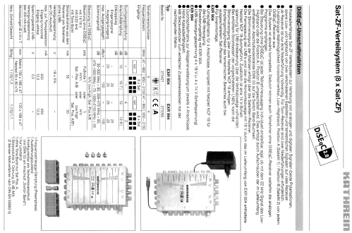 Umschaltmatrize EXR 994 BN 273392; Kathrein; Rosenheim (ID = 1756686) Antena