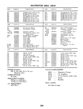 34-K52 Ch= 34-K; Kelvinator; Keswick, (ID = 2880942) Radio