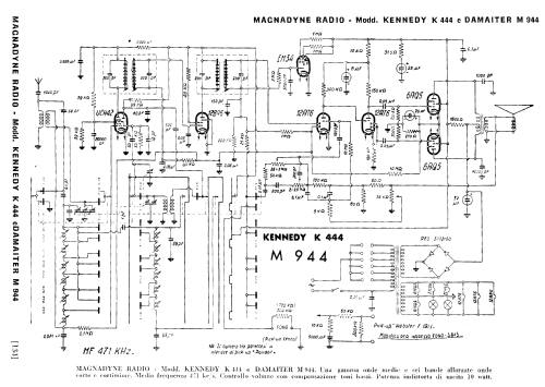 K444; Kennedy marca / (ID = 3004212) Radio