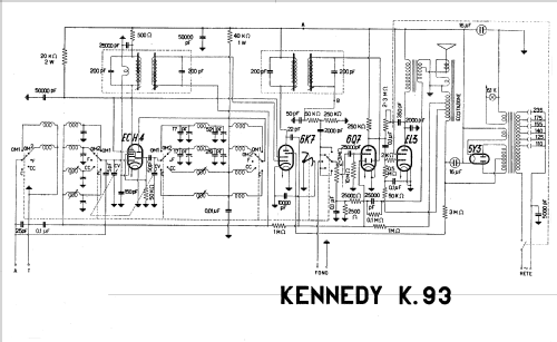 K93; Kennedy marca / (ID = 1126951) Radio