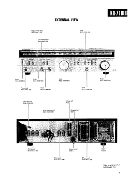 Stereo Receiver KR-710; Kenwood, Trio- (ID = 2765885) Radio