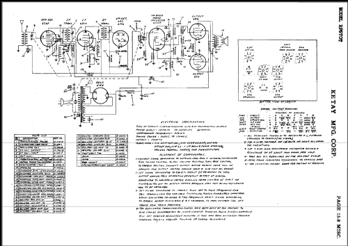 RP570T ; Ketay Mfg. Corp. (ID = 492184) Radio