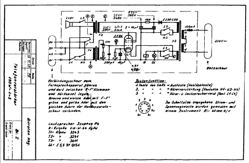 Telefonverstärker Büroton 170W-1-2; Kiesler & Pötter; (ID = 314923) Ampl/Mixer