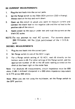 Analog Multimeter ETU-202; Kingdom, Kwang Duk (ID = 2891993) Equipment