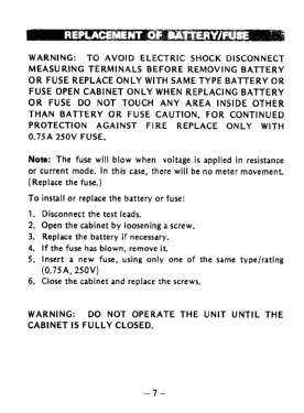 Analog Multimeter ETU-2070; Kingdom, Kwang Duk (ID = 2892444) Equipment