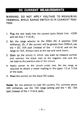 Analog Multimeter ETU-2070; Kingdom, Kwang Duk (ID = 2892446) Equipment