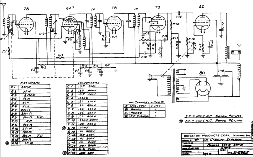 610-B ; Kingston Radio (ID = 507164) Radio