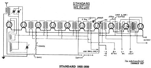 Mercury Super Ten Mercury Super 10; Kipp Co. Ltd., H.M.; (ID = 250799) Radio