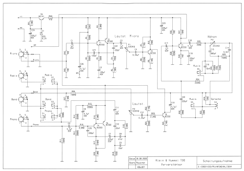 HiFi Mono-Mischverstärker Telewatt T30; Klein & Hummel; (ID = 2561871) Verst/Mix