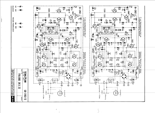 Stereoblock - Stereo-Endverstärker SB 280; Klein & Hummel; (ID = 979630) Ampl/Mixer