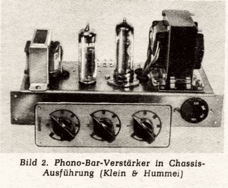 VE-100; Klein & Hummel; (ID = 2575719) Ampl/Mixer