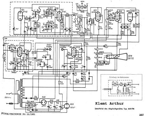 Abgleichgerät AM/FM; Klemt, Arthur; (ID = 388399) Equipment