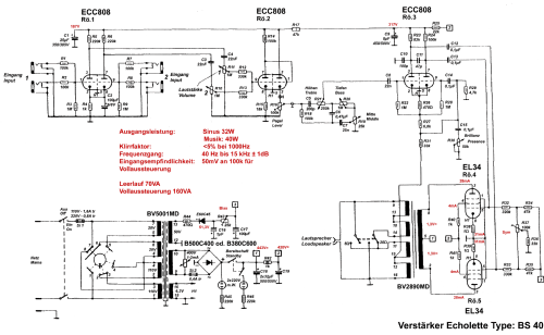 Echolette BS40; Echolette Marke / (ID = 297155) Verst/Mix