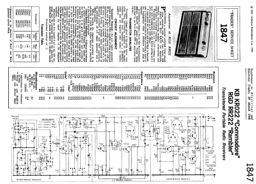 Commodore KR022; Kolster Brandes Ltd. (ID = 1317094) Radio