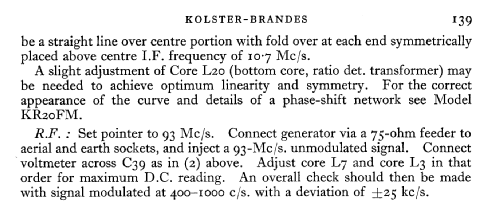 LR10FM; Kolster Brandes Ltd. (ID = 555068) Radio