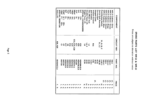 Lyric WP21; Kolster Brandes Ltd. (ID = 1607972) Radio