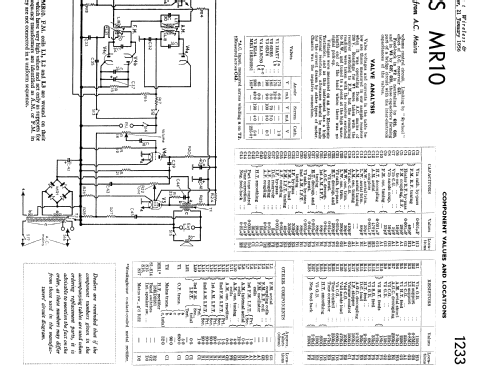 MR10; Kolster Brandes Ltd. (ID = 2285002) Radio